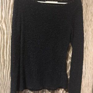 Avanti Elegant Black Knit Top